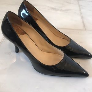 Cole Haan Nike Air black patent leather pumps